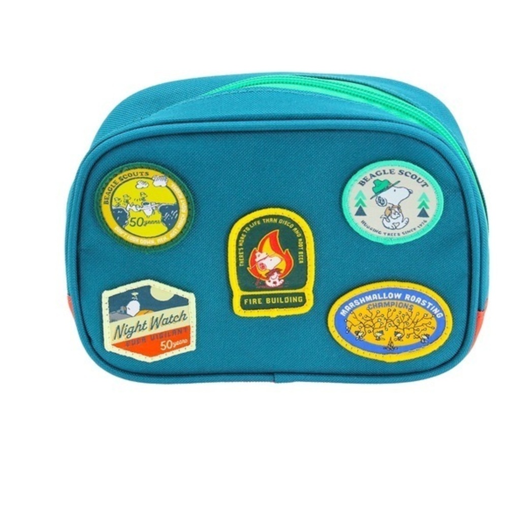 Peanut snoopy fanny pack,Vibrant Blue and Yellow Patchwork Bag,Snoopy Bag,